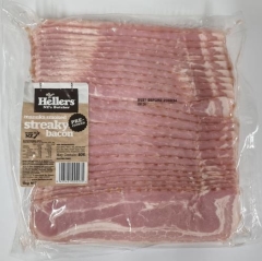 HELLERS BACON PRECOOKED STREAKY 1KG
