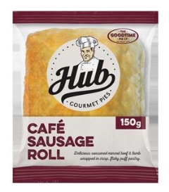 HUB 150G CAFE SAUSAGE ROLL (10)